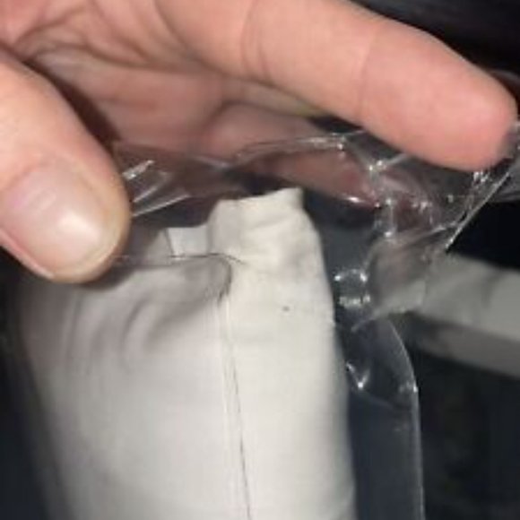 SFERRA Larino 3410 Duvet Cover Full/Queen Duvet Cover White, NWT - Picture 4 of 6